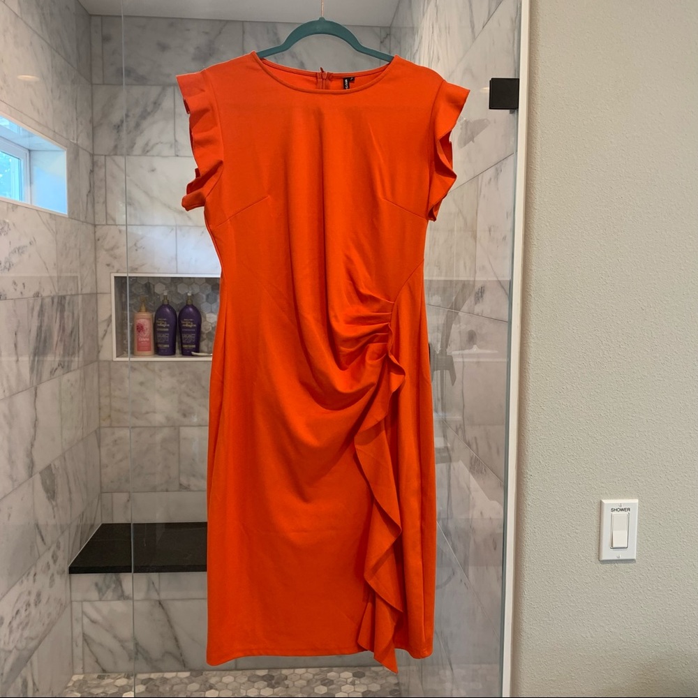 Orange Bodycon Miusol Dress
